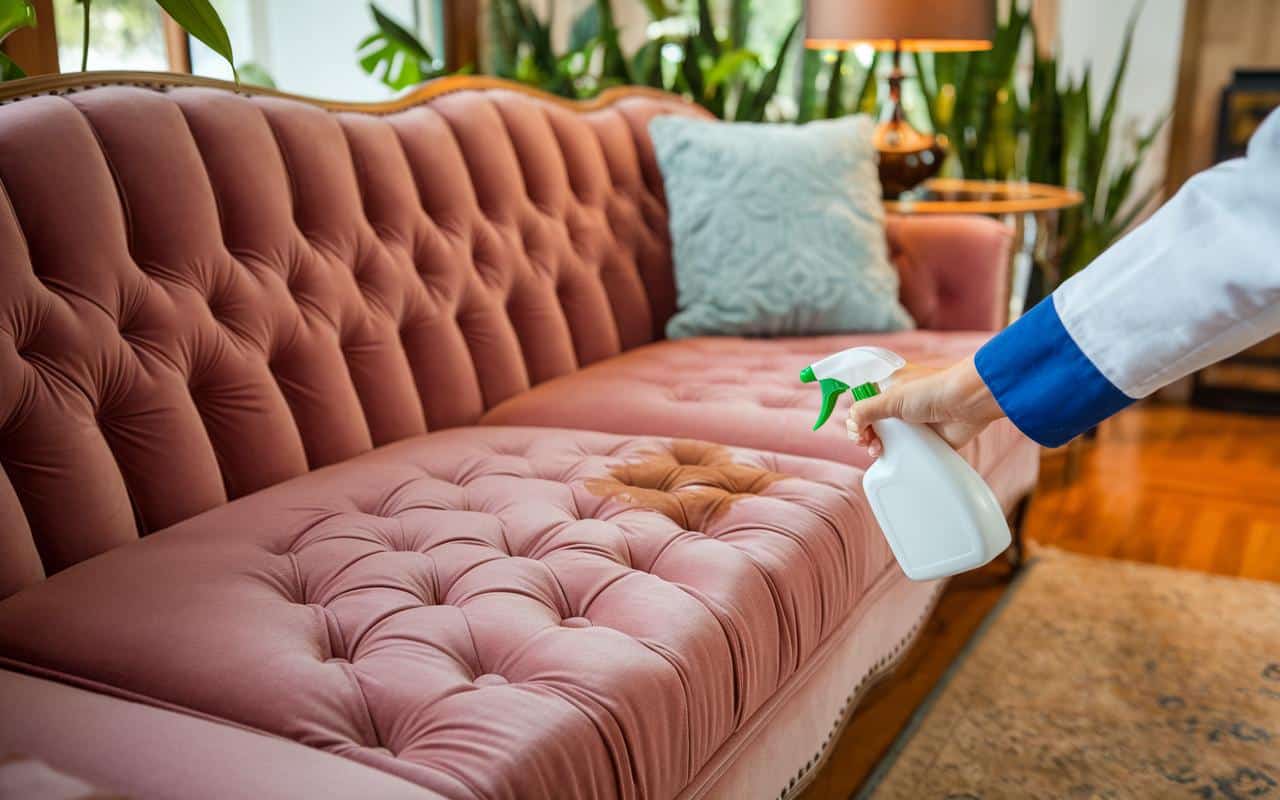 Comment sauver votre canapé des auréoles d'eau : découvrez la méthode de pressing révolutionnaire