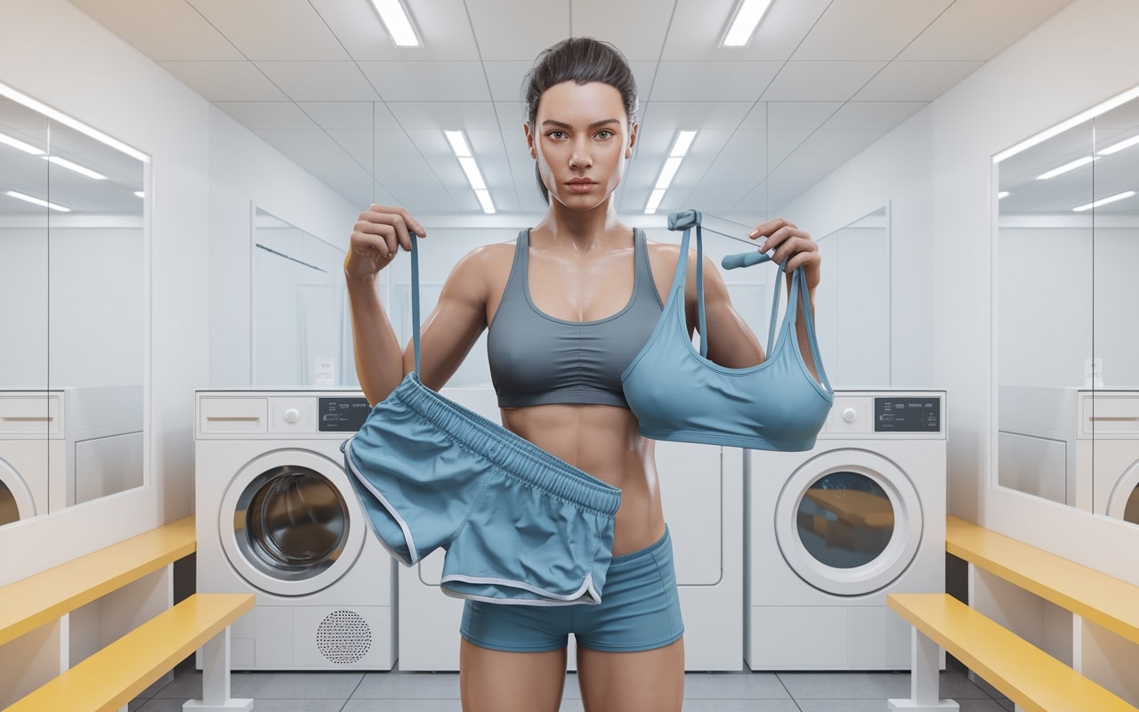 Comment laver vos vêtements de sport dans une laverie sans les abîmer ?