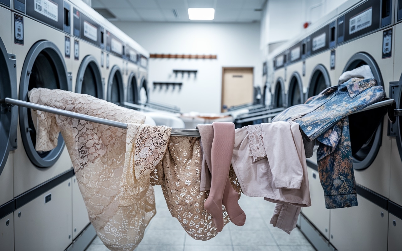 Comment laver des textiles délicats dans une laverie automatique ?